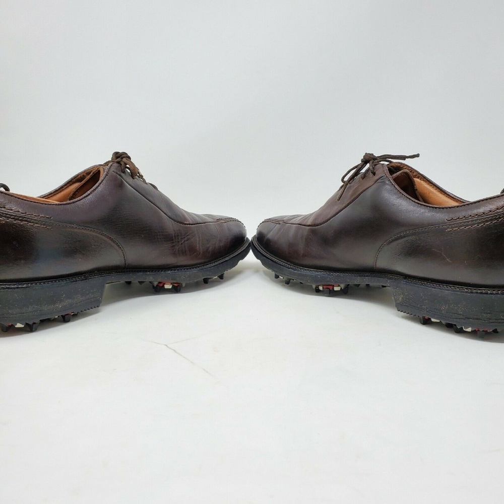Footjoy Icon 52195 Brown Leather Golf Shoes - Picture 5 of 8